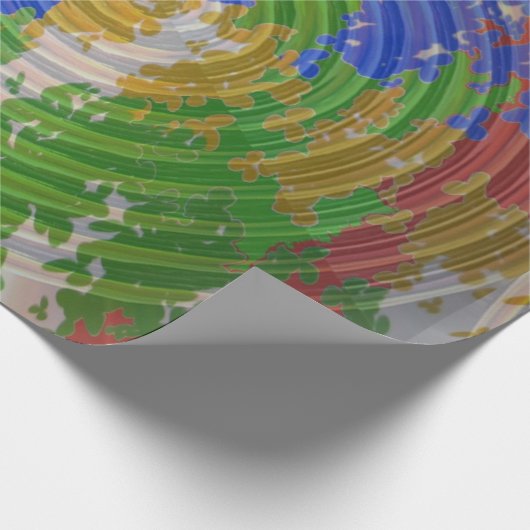 Matte Wrapping Paper Artist schuf Schattierungen i Geschenkpapier (Ecke)