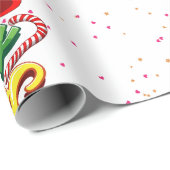 Matte Wrapping Paper Geschenkpapier (Rolleneckpunkt)
