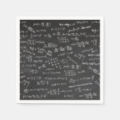 Matten auf einem Blackboard-Tableware-Papier Serviette (Vorderseite)