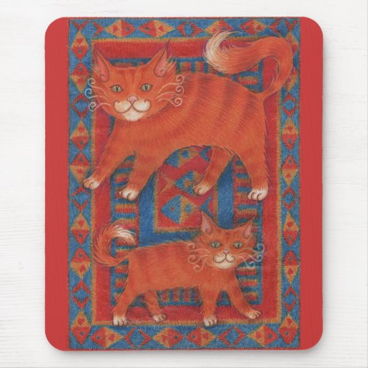 Matten-Katzen mousepad (Vorne)