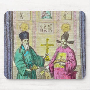 Matteo Ricci und anderer christlich Mousepad