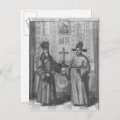Matteo Ricci und Paulus Li Postkarte (Vorne/Hinten)