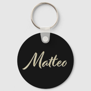 Matteo whitegold Button Schlüsselger Schlüsselanhänger