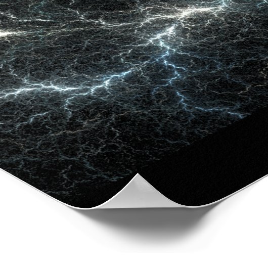 Matter-Antimatter-Kollisionsplakat Poster (Ecke)