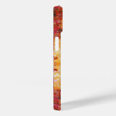 MATTER: Fraktal-Maske in Rot-Gelb Case-Mate iPhone Hülle (Rückseite / Rechts)