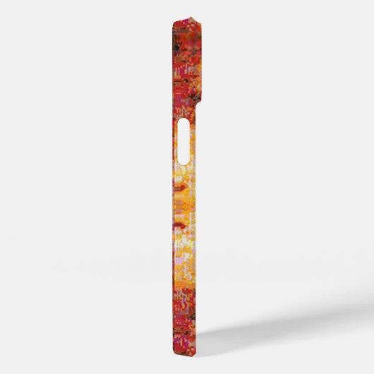 MATTER: Fraktal-Maske in Rot-Gelb Case-Mate iPhone Hülle (Rückseite / Rechts)