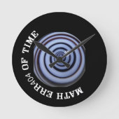 Matter of Time Runde Wanduhr (Vorderseite)