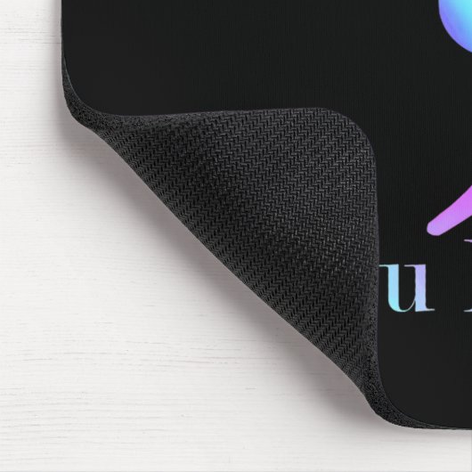 Matter Semicolon Cat Suicide Awareness Mousepad (Ecke)