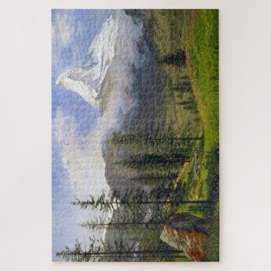 Matterhorn, Albert Bierstadt Puzzle (Vertikal)