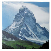Matterhorn, Alpen Fliese (Vorderseite)