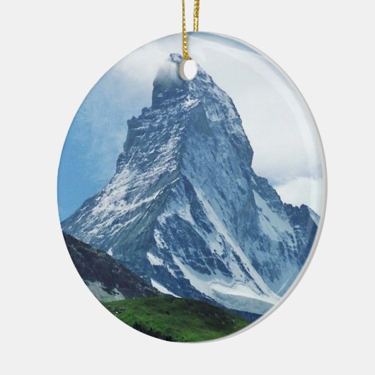 Matterhorn, Alpen Keramikornament (Links)
