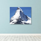 Matterhorn, Alpen Leinwanddruck (Insitu (Holzboden))