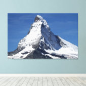 Matterhorn, Alpen Leinwanddruck (Insitu (Holzboden))