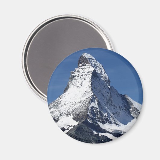 Matterhorn, Alpen Magnet (Vorderseite/Rückseite)