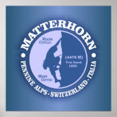 Matterhorn (Alpen) Poster (Vorne)