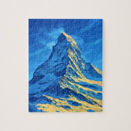 Matterhorn Alpen Puzzle (Vertikal)
