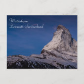 Matterhorn bei Sunrise Schweiz Postkarte (Vorderseite)