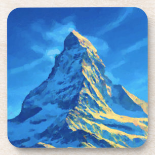 Matterhorn Berg Getränkeuntersetzer