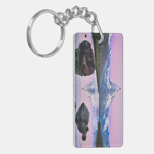 Matterhorn-Berg in Zermatt, Schweiz Schlüsselanhänger (Vorderseite links)