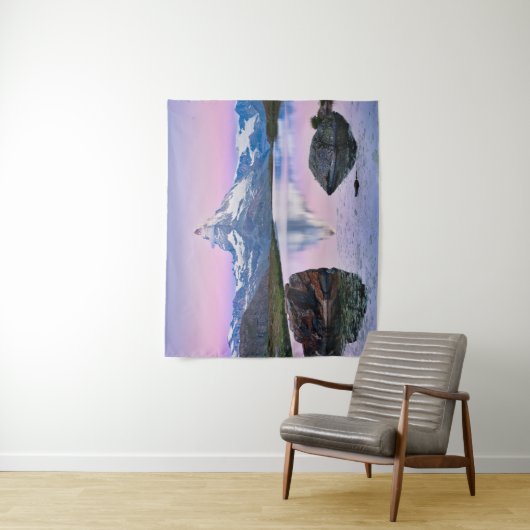 Matterhorn-Berg in Zermatt, Schweiz Wandteppich (Beispiel)