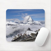 Matterhorn-Berg und Gornergrat Station Mousepad (Mit Mouse)