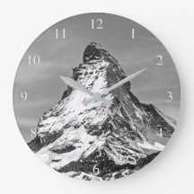 Matterhorn Black and White Small Numbers