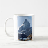 Matterhorn Cool Mountain Design, Schweiz Kaffeetasse (Links)