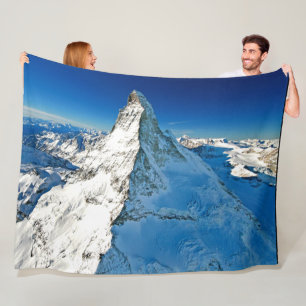 MATTERHORN FLEECEDECKE