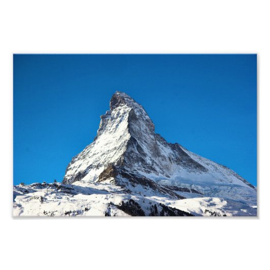Matterhorn-Foto Fotodruck (Vorne)