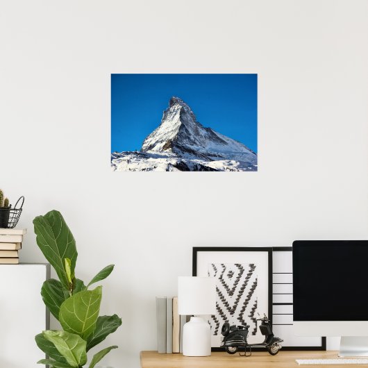 Matterhorn-Foto Poster (Heimbüro)