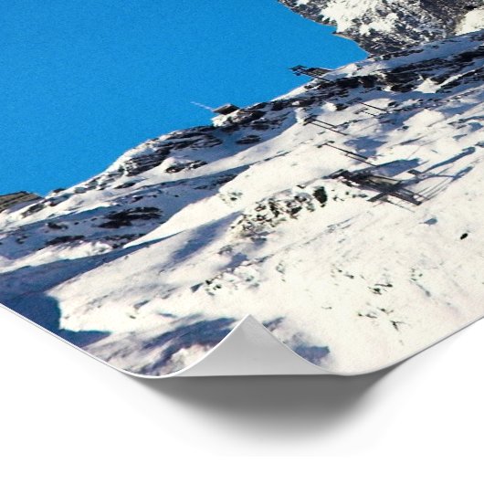 Matterhorn-Foto Poster (Ecke)