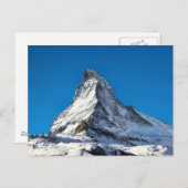 Matterhorn-Foto Postkarte (Vorne/Hinten)
