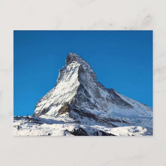 Matterhorn-Foto Postkarte (Vorderseite)