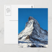Matterhorn-Foto Postkarte (Vorne/Hinten)