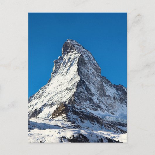 Matterhorn-Foto Postkarte (Vorderseite)