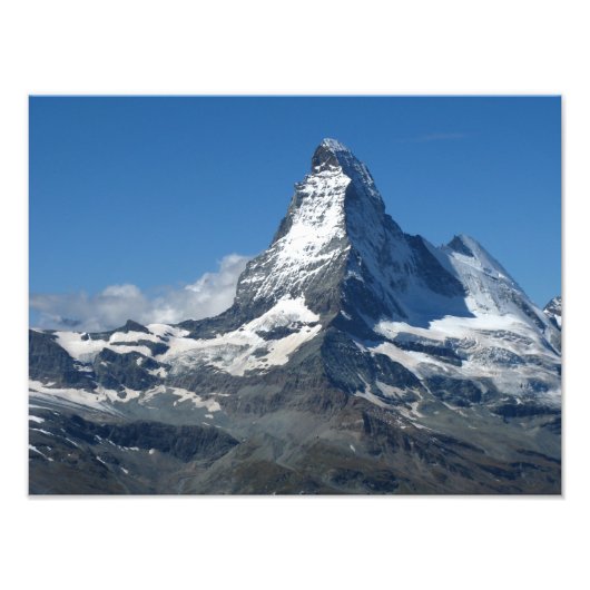Matterhorn Foto Print Schweizer Alpen (Vorne)