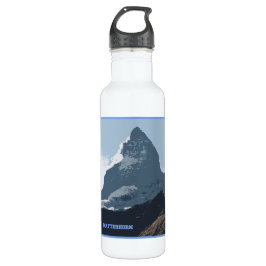 Matterhorn-Gebirgsentwurf, die Schweiz Edelstahlflasche