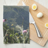 Matterhorn-GebirgsFoto Geschirrtuch (Viertel Falte)