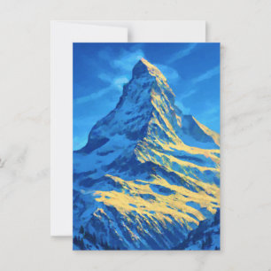 Matterhorn-Gipfel Einladung