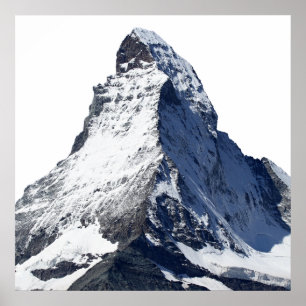 Matterhorn, Hausberg in den Schweizer Alpen Poster