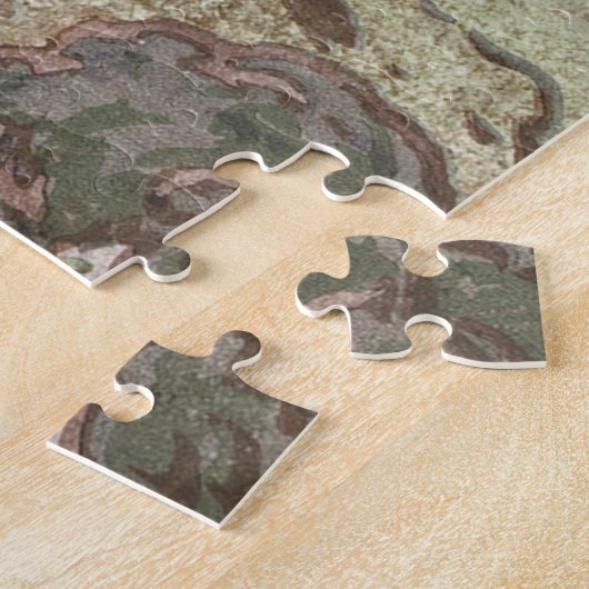 Matterhorn, Hiroshi Yoshida, Holzschnitt Puzzle (Seite)