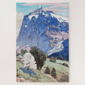 Matterhorn, Hiroshi Yoshida, Holzschnitt Puzzle (Vertikal)