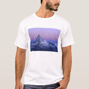 Matterhorn im Morgengrauen, Zermatt, Schweizer Alp T-Shirt