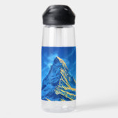 Matterhorn im Winter Trinkflasche (Rückseite)