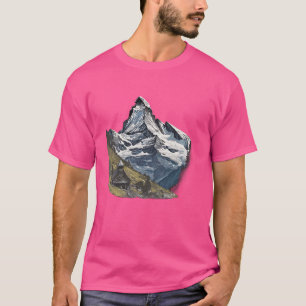 Matterhorn in den Schweizer Alpen T-Shirt