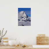 Matterhorn in der Schweiz Poster (Küche)