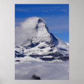 Matterhorn in der Schweiz Poster (Vorne)