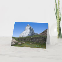 Matterhorn in der Schweiz zur Förderung von Verse 