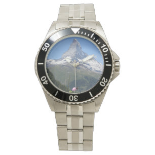 Matterhorn Mountain Foto Armbanduhr