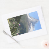 Matterhorn Mountain Foto Rechteckiger Aufkleber (Umschlag)